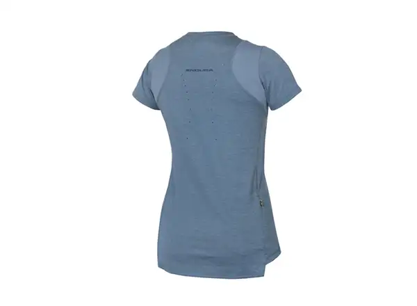 Endura SingleTrack Damen Trikot Kurzarm Bluesteel
