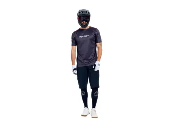 Troy Lee Designs Stage Herren Shorts Mono Blacj