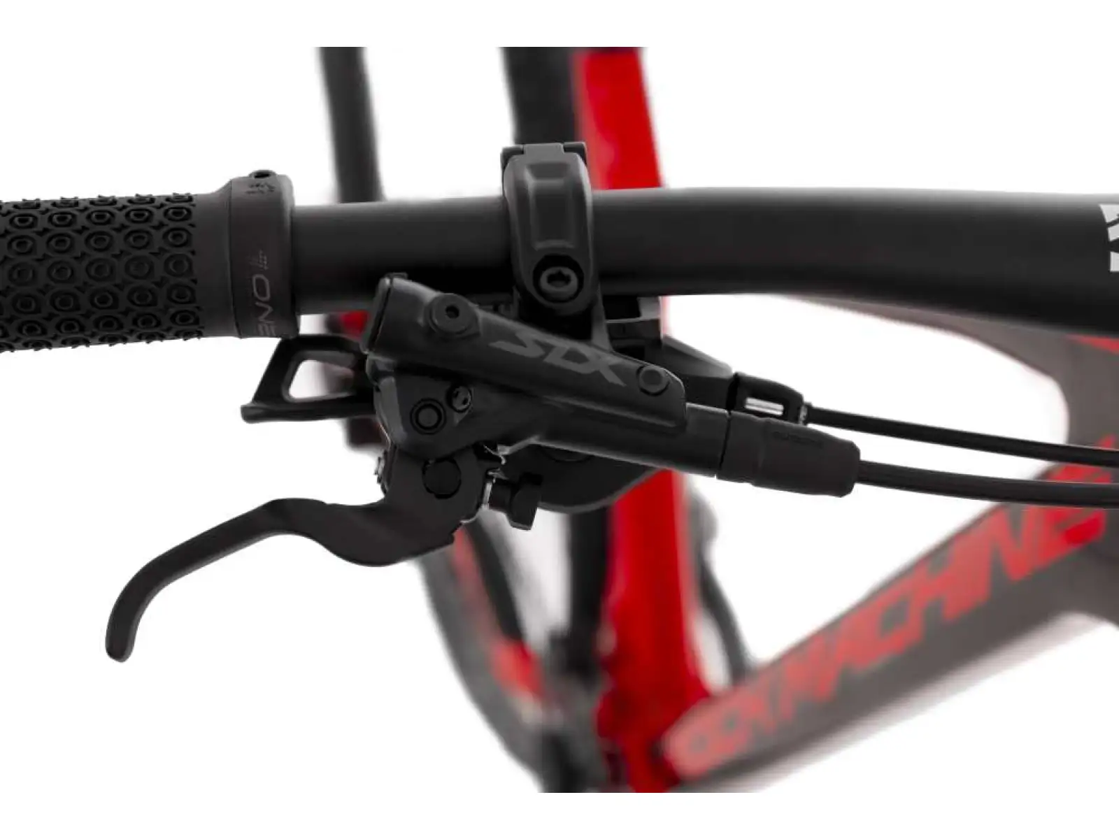 Rock Machine Blizz CRB 70 29 Mountainbike glänzend rot/schwarz.