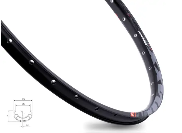 Mach1 Maxx Disc 27,5" MTB Felge 32 Löcher schwarz