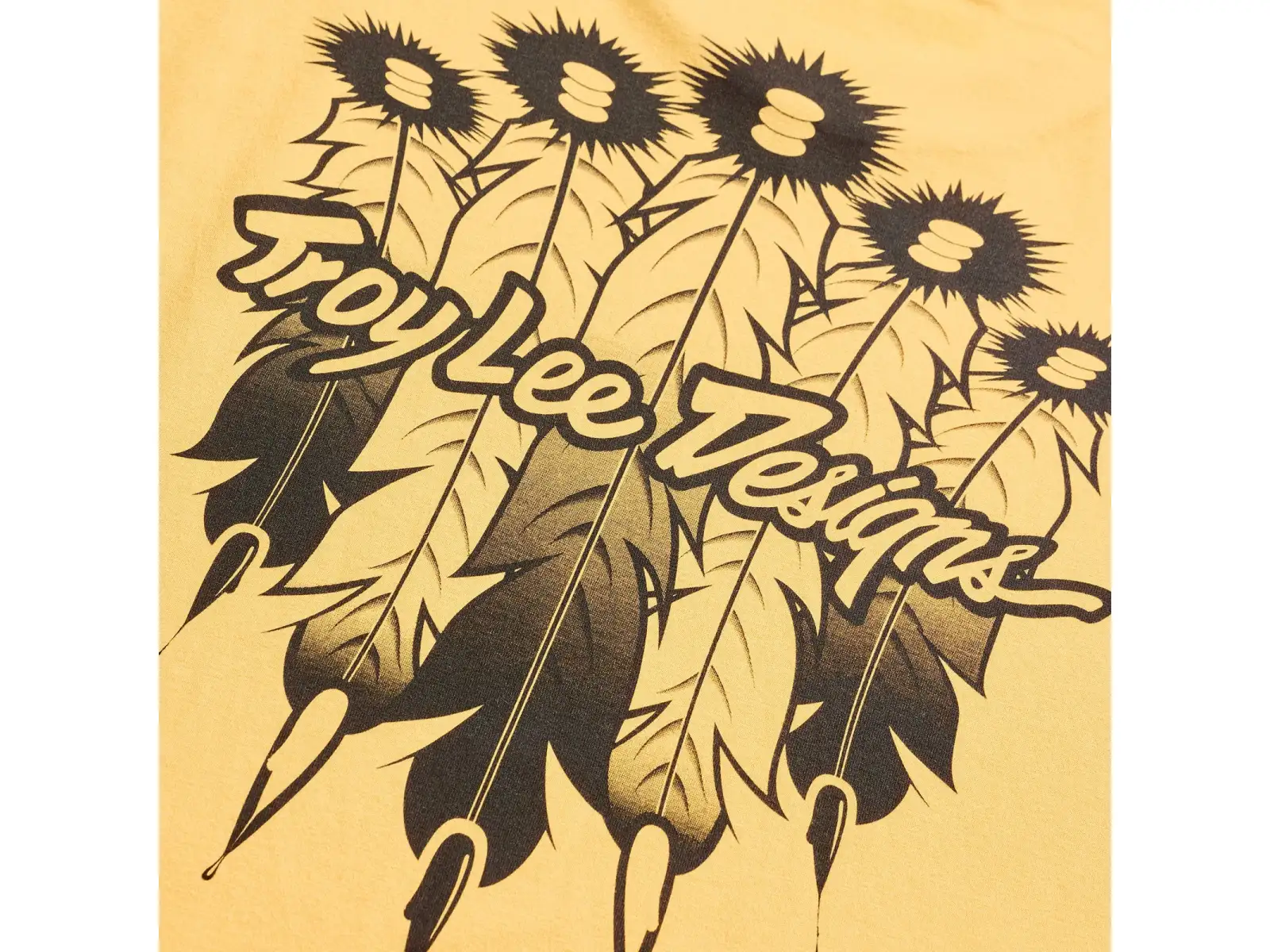 Troy Lee Designs Feather Herren T-Shirt Kurzarm Bleached melon