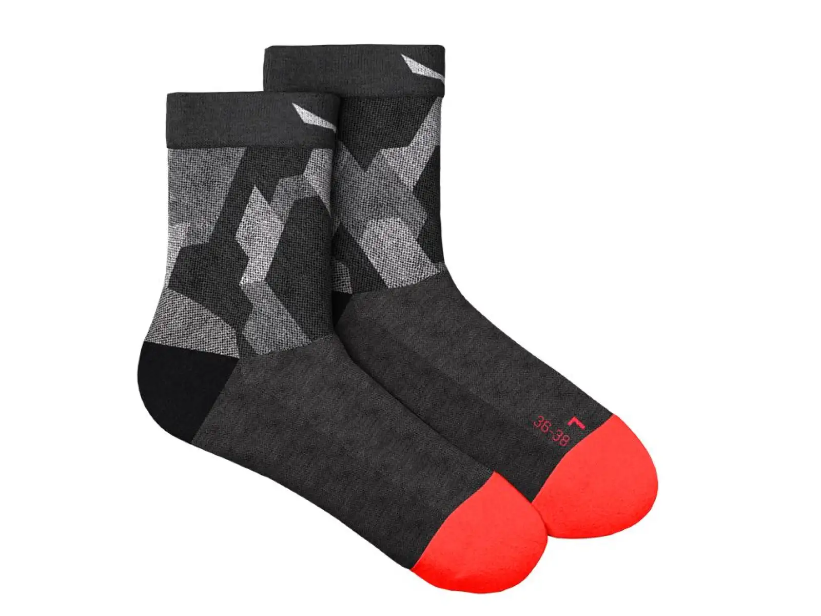 Salewa Pedroc Camo Alpine Merino Quarter Damensocken in Schwarz