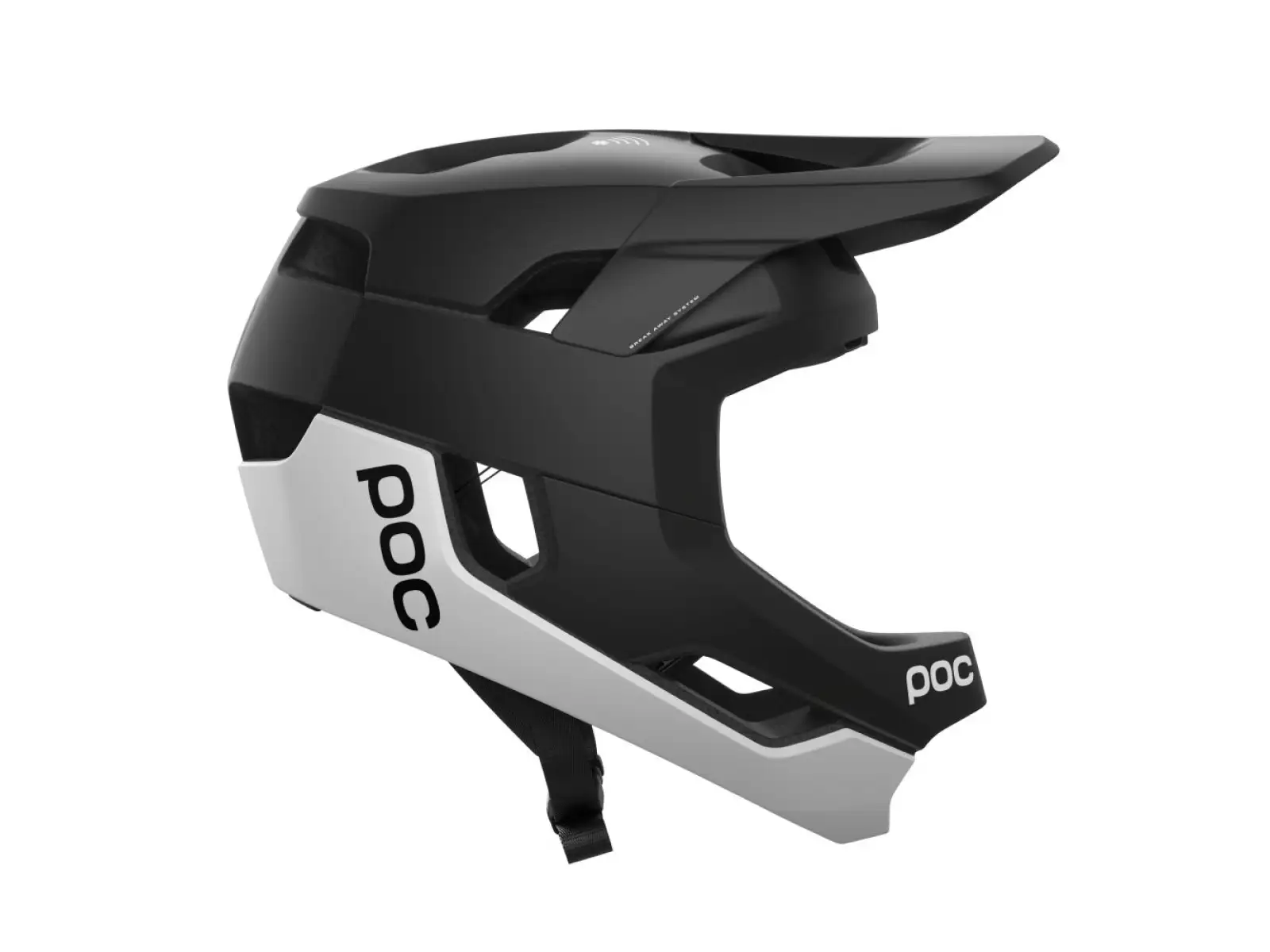 POC Otocon Race Mips Helm Uranium Black Matt/Hydrogen White
