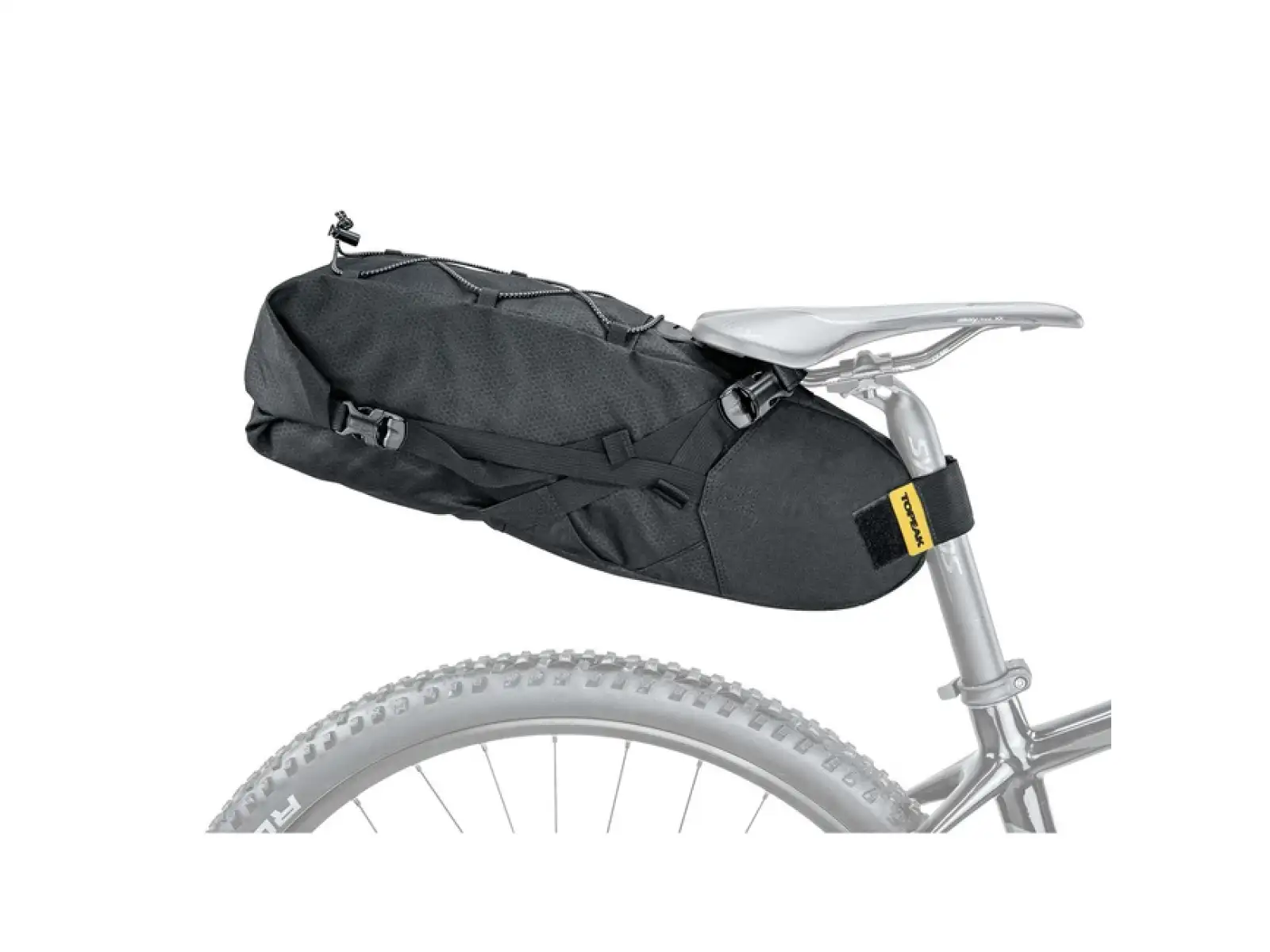Topeak BackLoader Rolltasche für den Sattel 10 l Schwarz