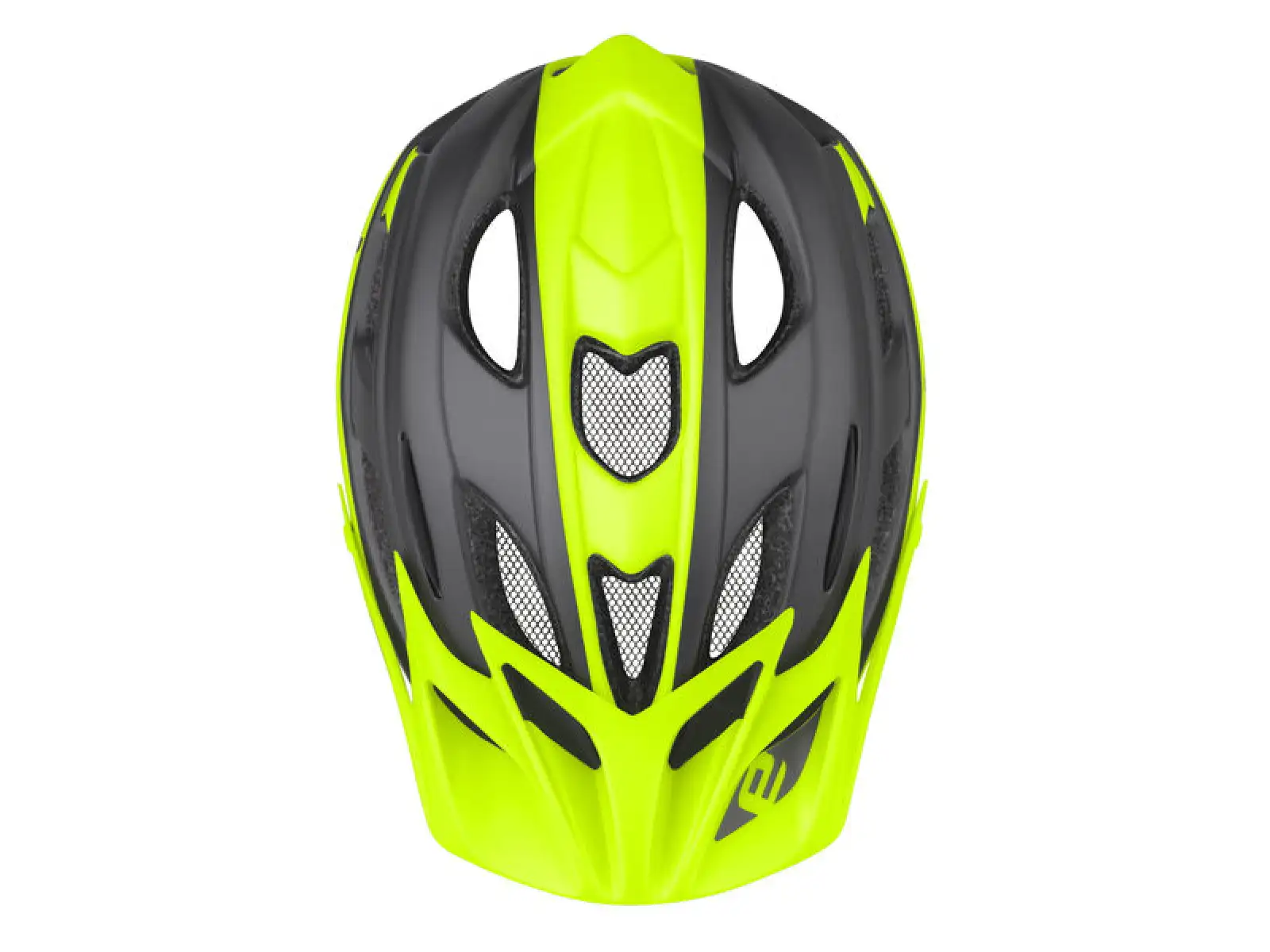 Etape Hero Kinder Fahrradhelm anthrazit/gelb fluo matt