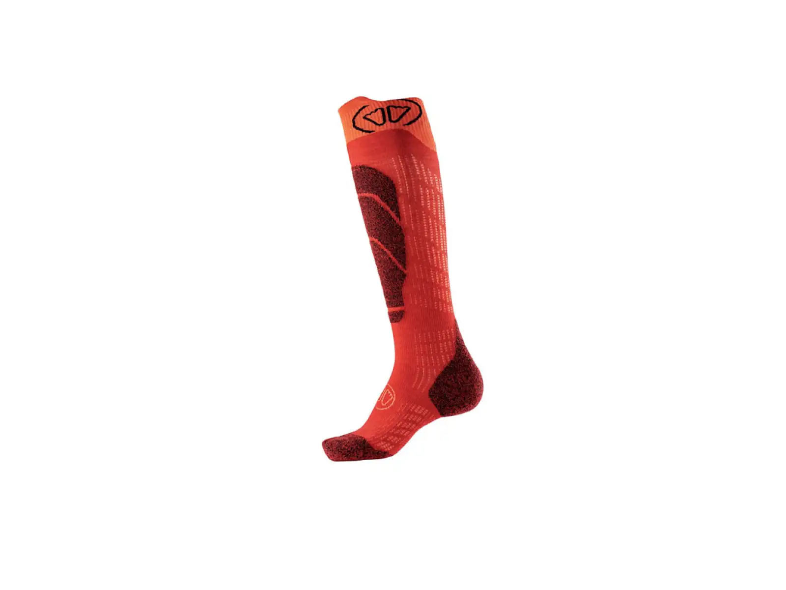 Sidas Ski Merino Junior Kinder-Skistrümpfe rot-orange