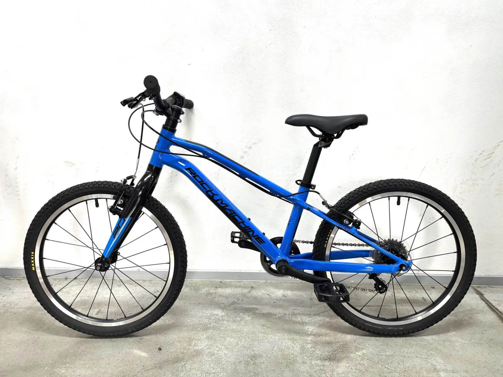 Rock Machine Thunder 20 Kinderfahrrad cyan/black MUSTER