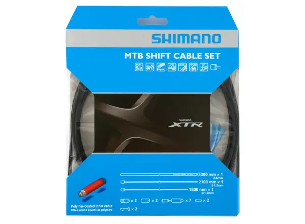 Shimano OT-SP41 XTR M9000 Schaltzugset - Außenhüllen + Innenzüge