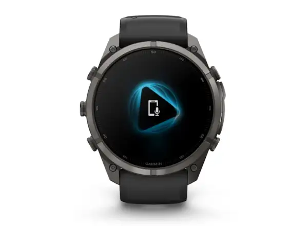 Garmin Fénix 9 Pro inReach 51 mm Smartwatch Carbon gray DLC Titanium Black/Pebble gray