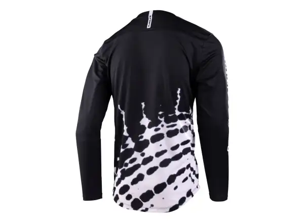 Troy Lee Designs Flowline Big Spin Herren Langarmshirt Schwarz