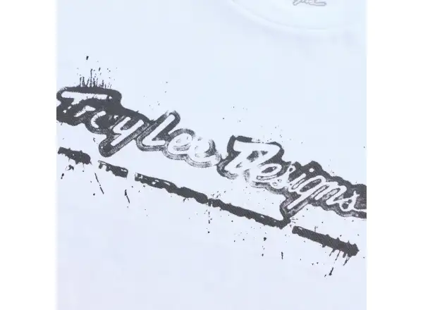 Troy Lee Designs Repeat Herren T-Shirt Kurzarm White