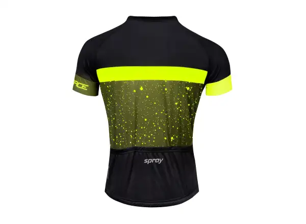 Force Spray Herren Kurzarmtrikot army/fluo