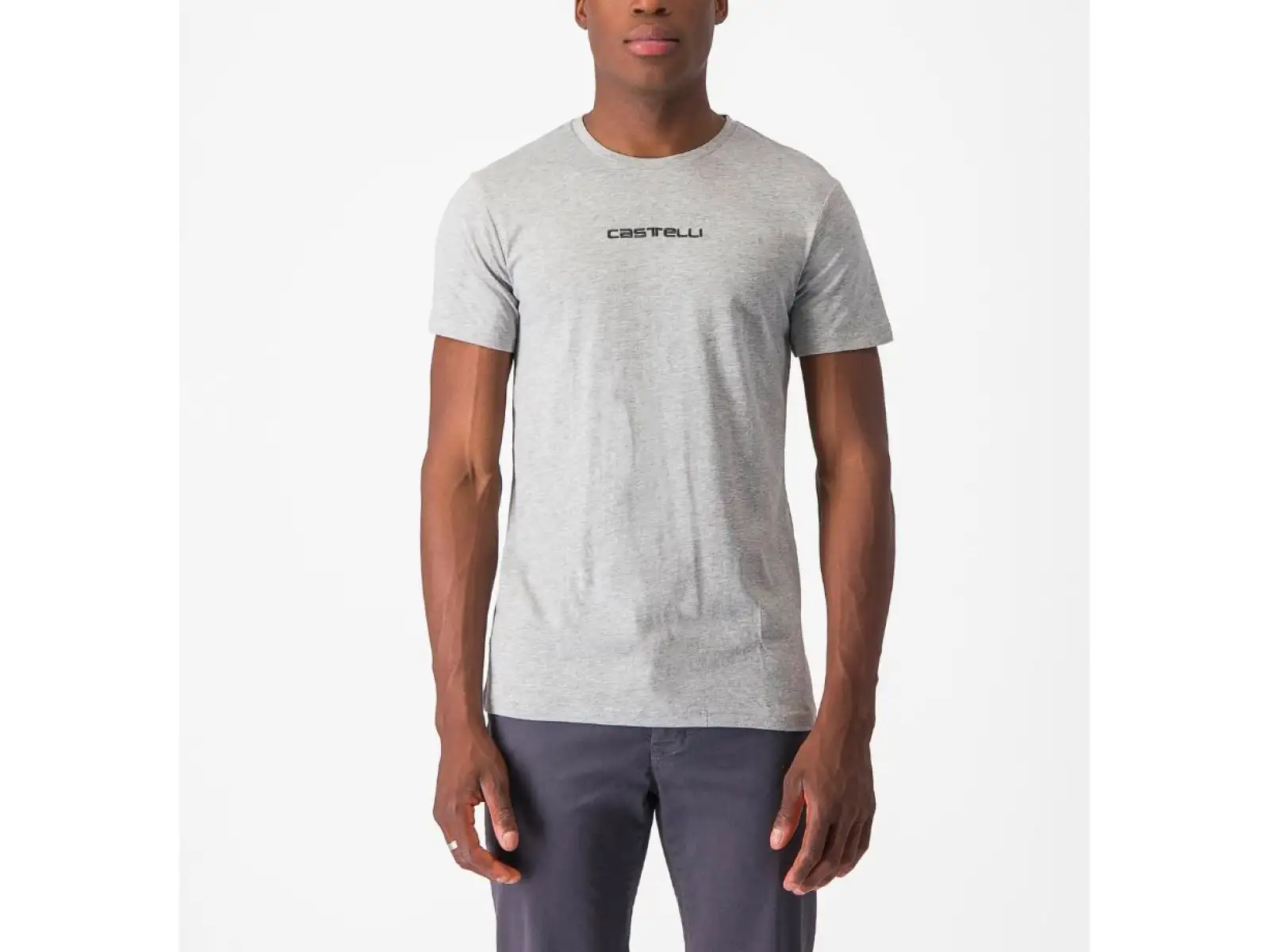 Castelli Classico Herren-Trikot Kurzarm Grau