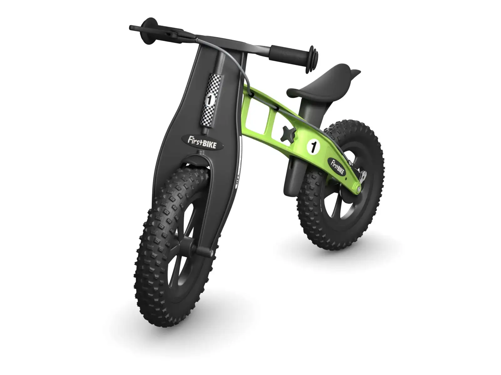 First Bike FAT Laufrad für Kinder Green