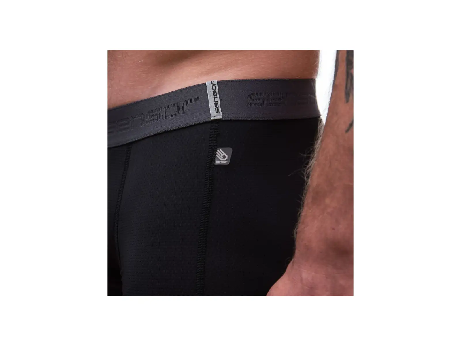 Sensor Coolmax Tech 3-pack Herrenunterwäsche schwarz/saphir