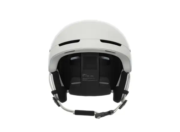 POC Obex MIPS Skihelm Hydrogen White/Fluorescent Orange