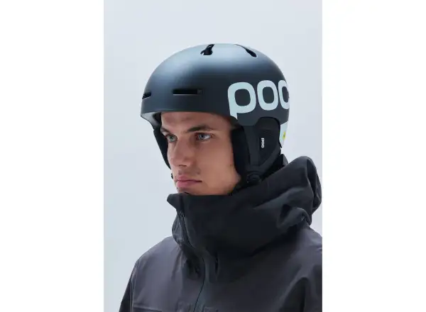 POC Auric Cut BC MIPS Skihelm Uranium Black Matt