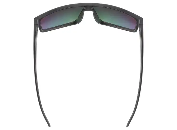 Uvex LGL 51 Radbrille Black Mat/Mirror Red