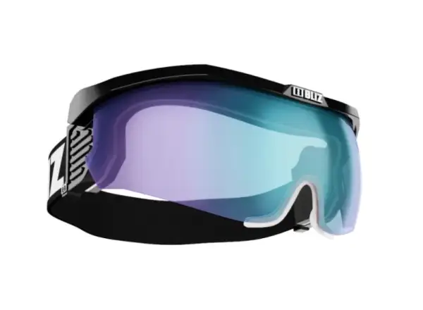 Bliz Proflip Max Small Face Brille Black Light Orange w Blue Multi Cat.1