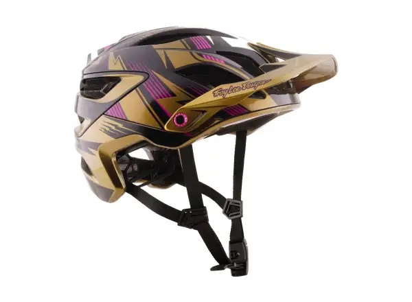 Troy Lee Designs A3 MIPS Cyclops Helm Gold/Black