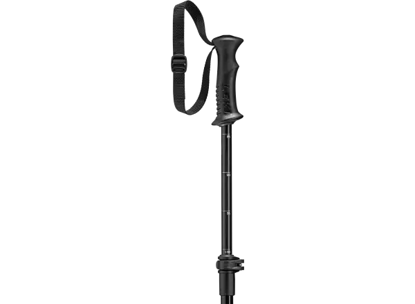 Leki Rider Vario Kinder-Skistöcke Black-warm Grey light, 85 - 105 cm