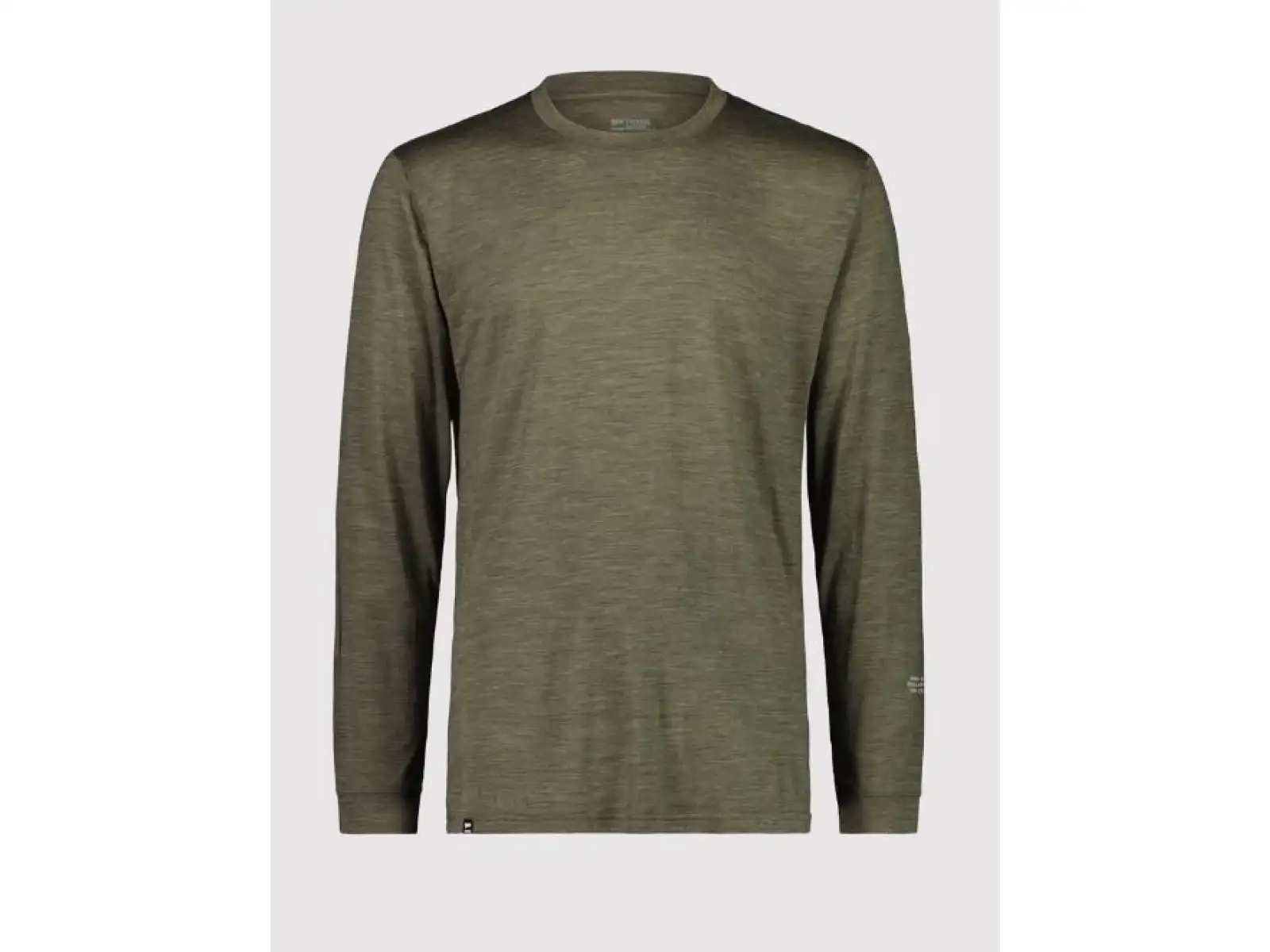 Mons Royale Zephyr Merino Cool Langarmshirt für Herren in Olive.