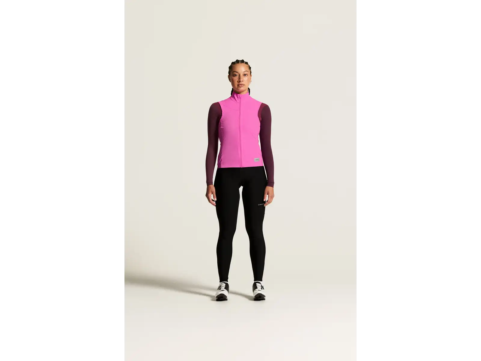 Craft Endur Light Wind Damenweste rosa