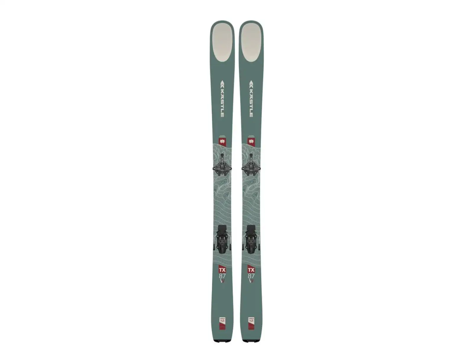 Die Kästle TX87 W Damen-Skitourenski + Tour 12 Pro Bindungssatz.