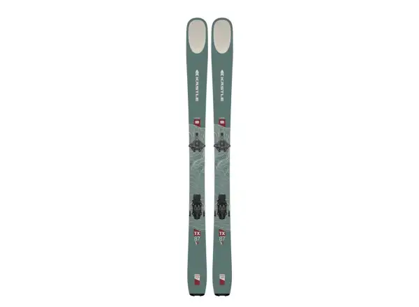 Die Kästle TX87 W Damen-Skitourenski + Tour 12 Pro Bindungssatz.