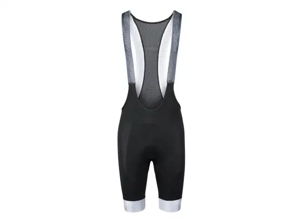 Force Stripe Herrenshorts mit Latz und Polsterung in Schwarz/Weiß