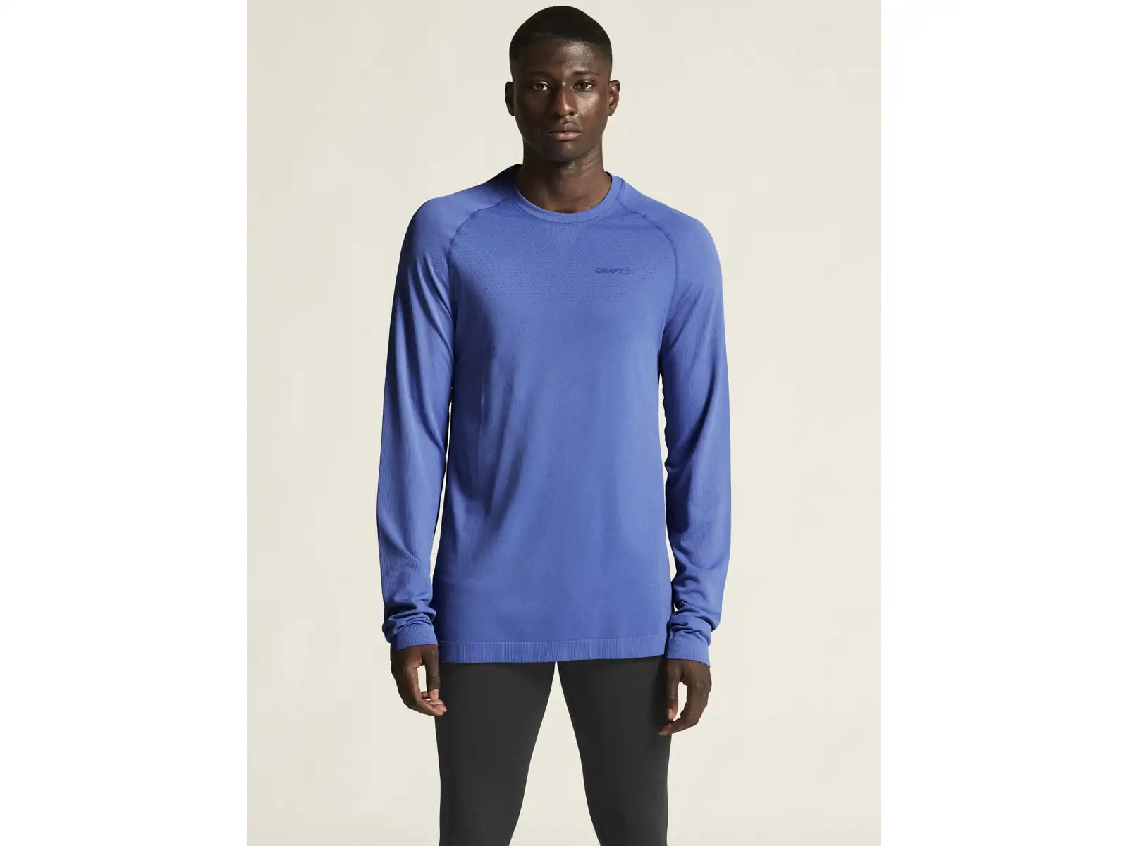 Craft Active Comfort LS 2 Herren T-Shirt langer Ärmel blau