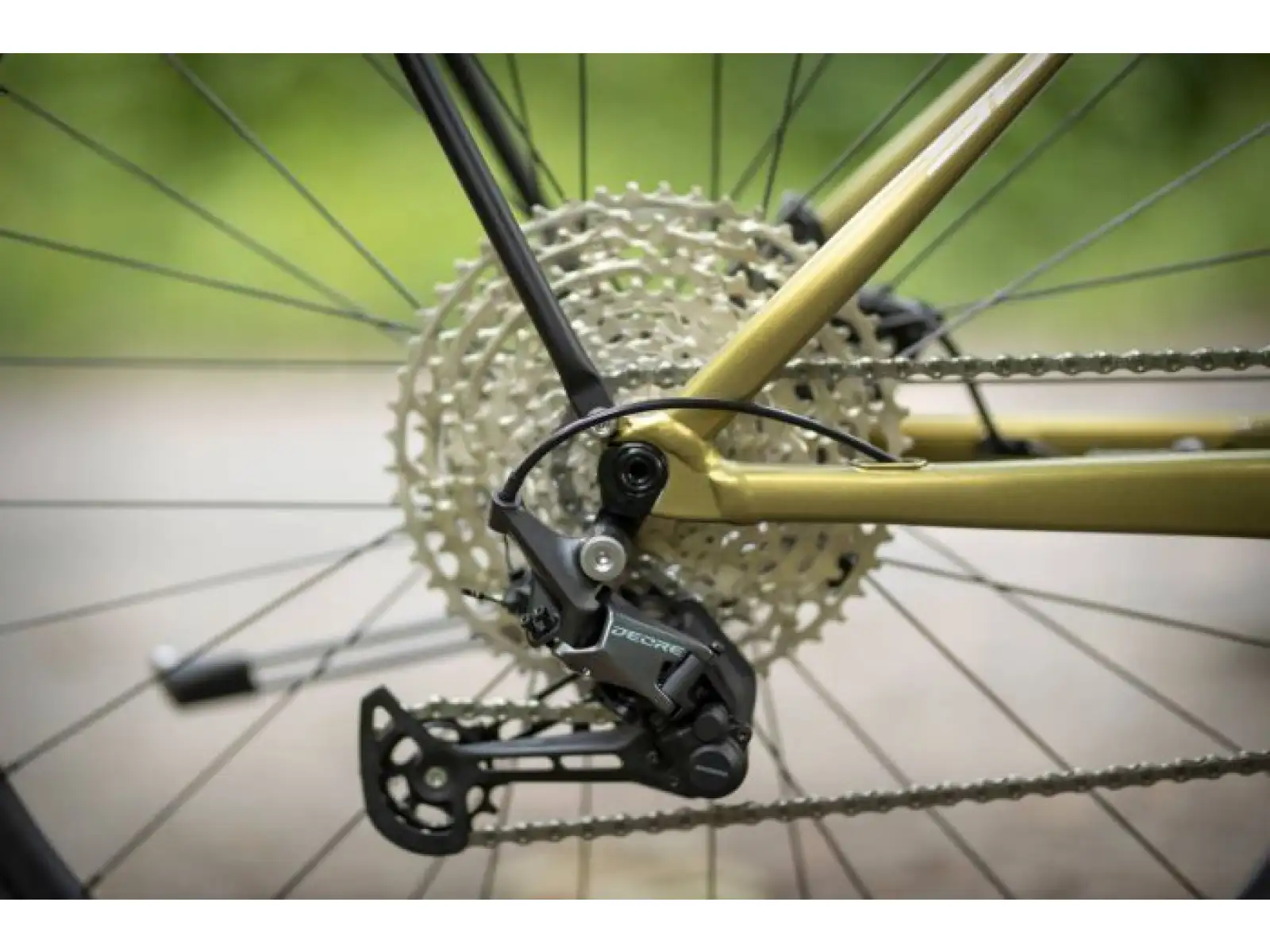 Superior eXR 6090 Touring Trekking-E-Bike Matte Olive Metallic/Chrome Silver