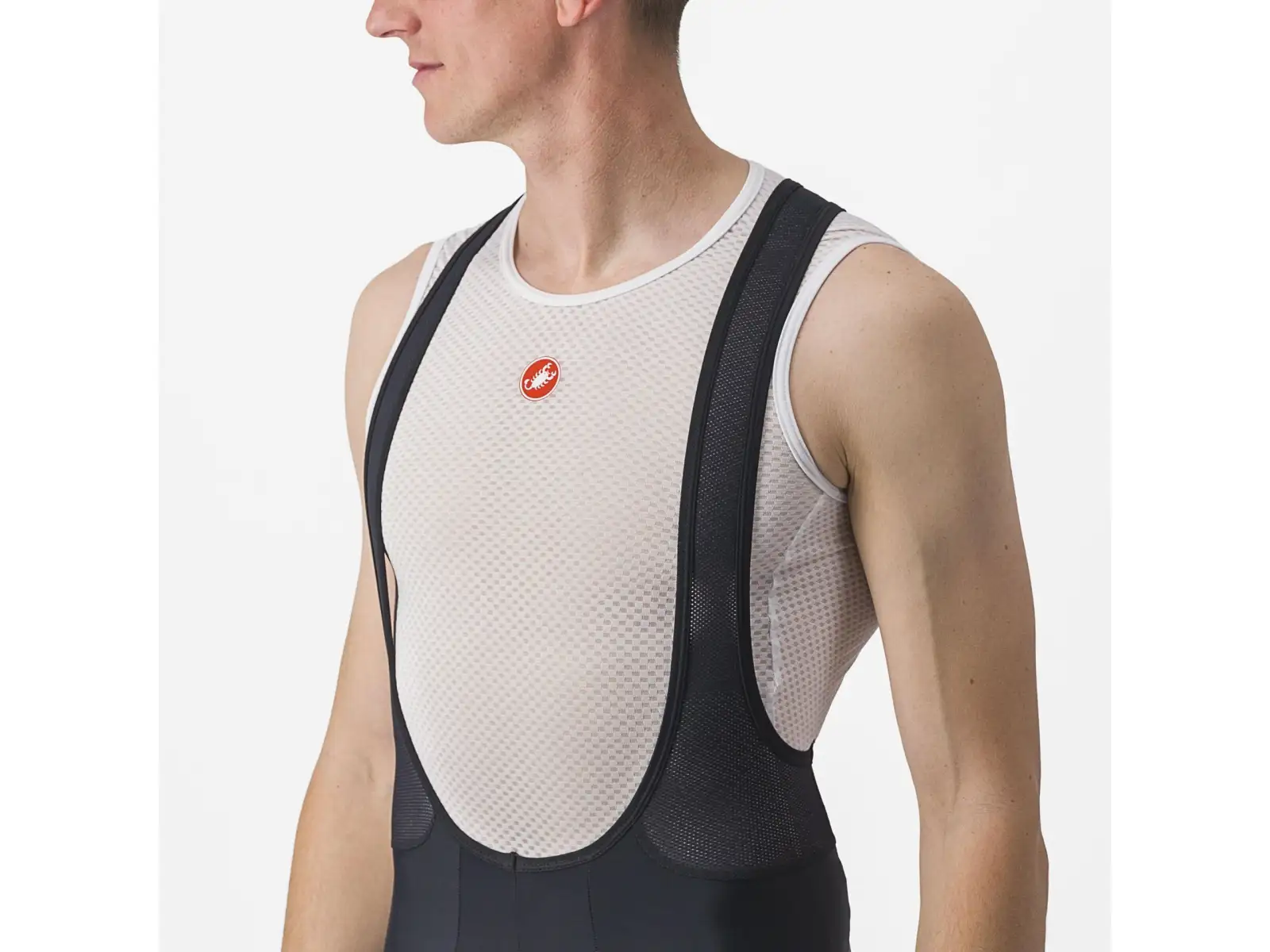 Castelli Entrata 2 Herren Radhosen mit Polsterung und Silikonbeinabschlüssen Schwarz