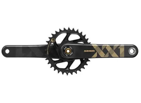 Sram Eagle XX1 Kurbeln DUB Boost 175 mm 34 Zähne Gold