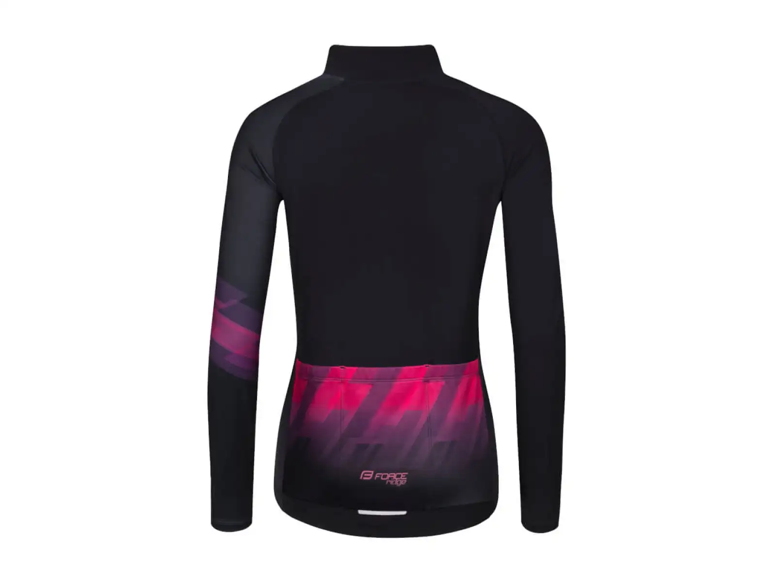 Force Ridge Lady Damen Langarmtrikot Schwarz/Rosa