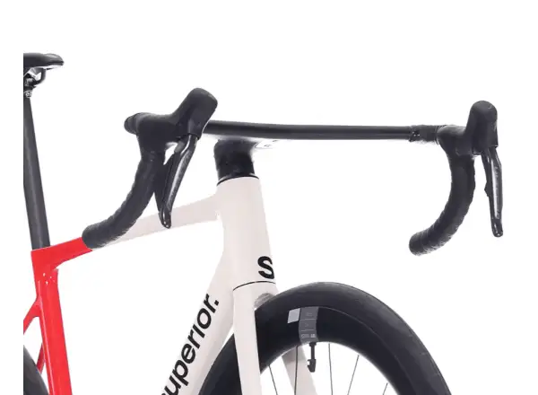 Superior RR 9.8 Fahrrad Rennrad Gloss Red / White