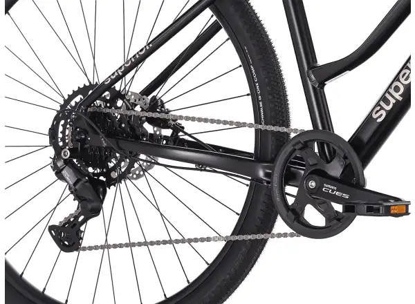 Superior Blox 6.4 MS Stadtfahrrad mattschwarz