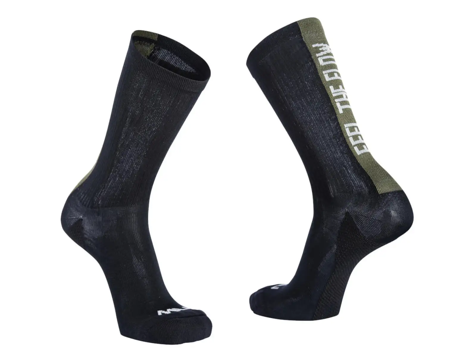 Northwave Feel The Flow Socken Black/Forest Green