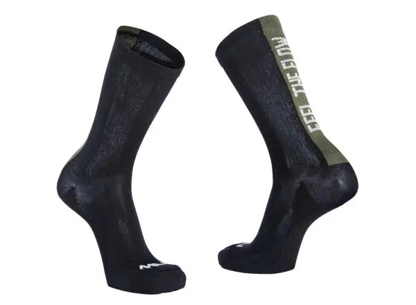 Northwave Feel The Flow Socken Black/Forest Green