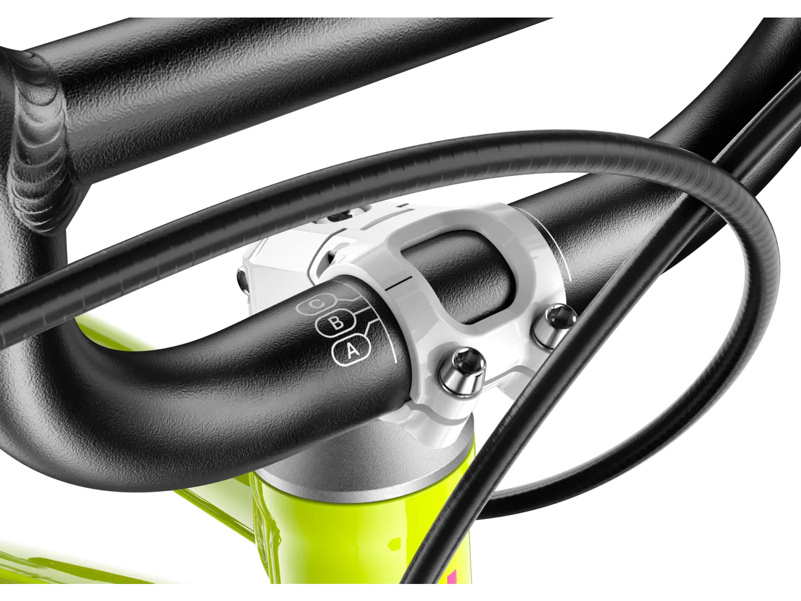 Woom GO 3 Automagic Kinderfahrrad neon lime