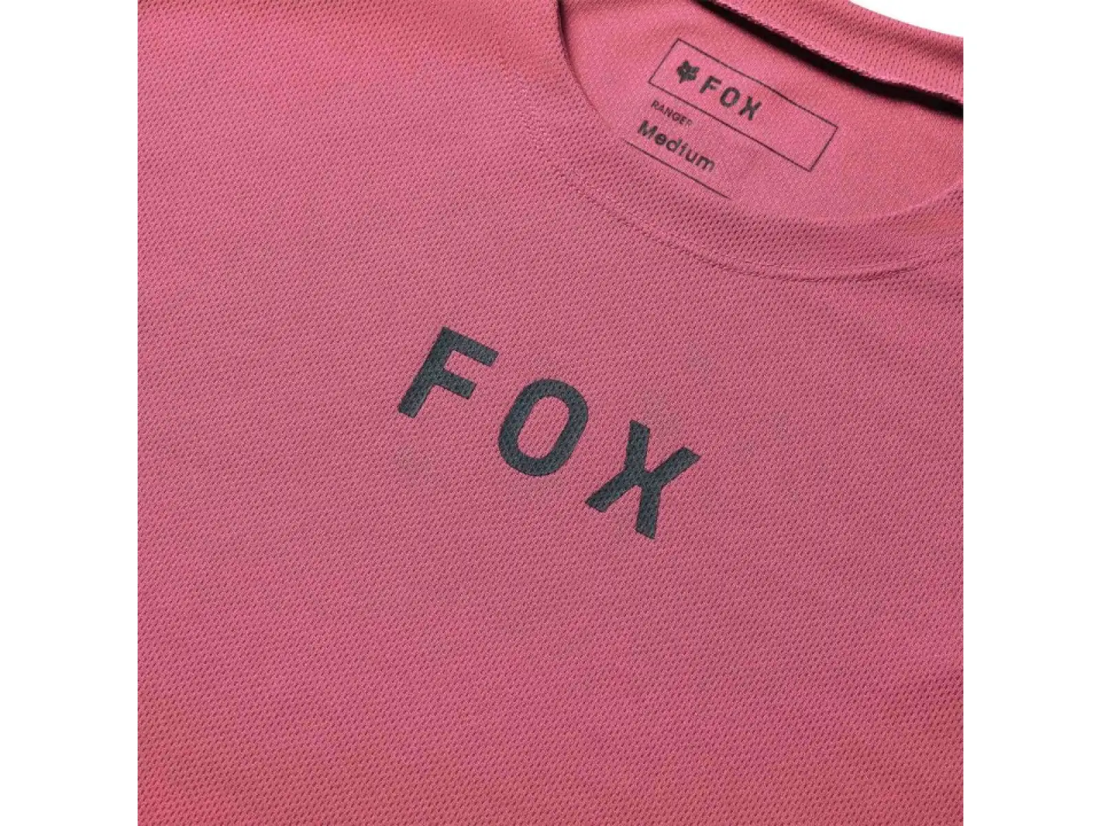 Fox Ranger Wordmark Herrentrikot Kurzarm Berry