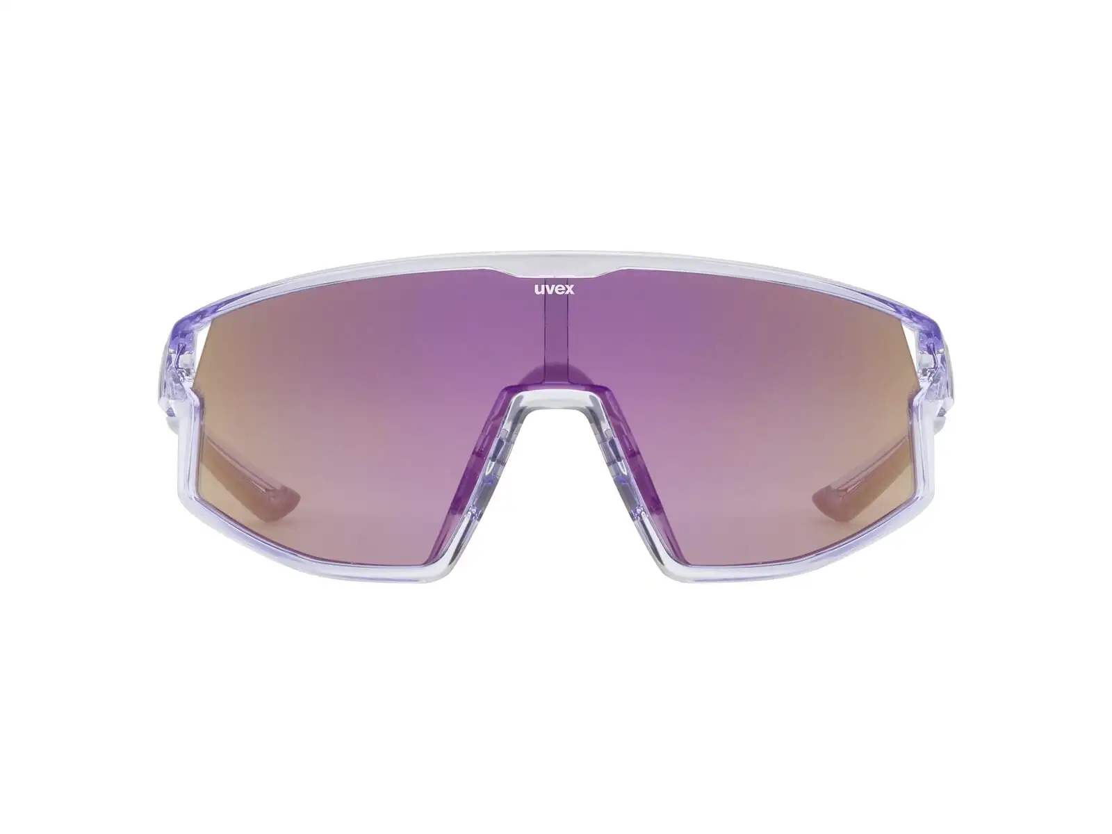 Uvex Skyryse Sonnenbrille Clear Purple/Mirror Lavender