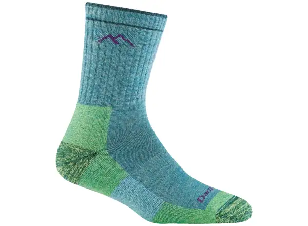 Darn Tough Hiker Micro Crew Midweight with Cushion Socken Aqua Heather