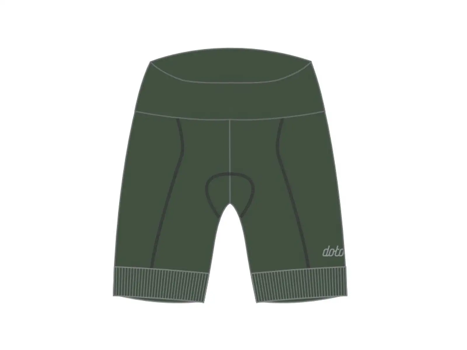 Dotout Cosmo Damen Shorts mit Polsterung Green
