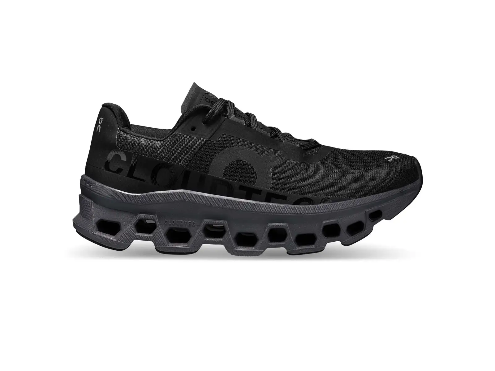 On Cloudmonster Damen-Laufschuhe Black / Magnet