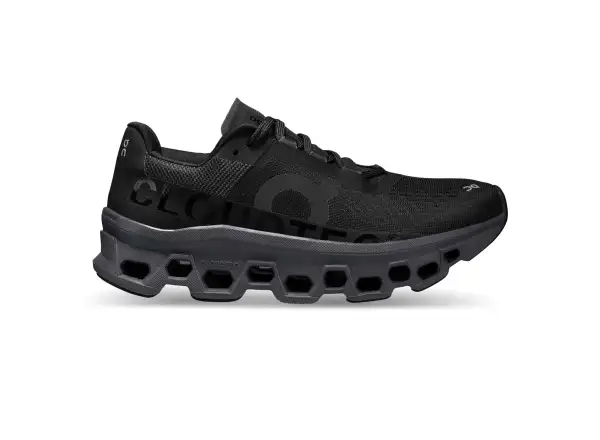 On Cloudmonster Damen-Laufschuhe Black / Magnet