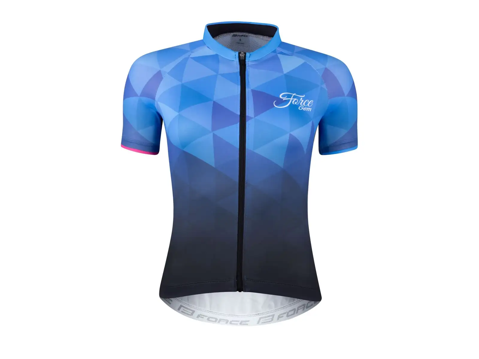 Force Gem Damen Kurzarmtrikot blau