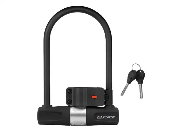 Force Lock Horseshoe 11,5 x 18,9 cm + Halterung Schwarz