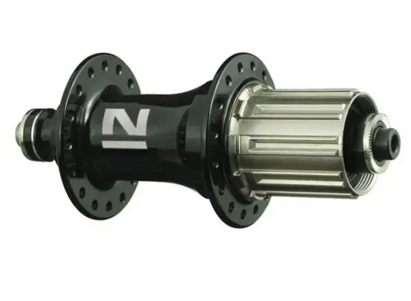 Novatec F162SB Hinterradnabe in Schwarz, mit N-Logo