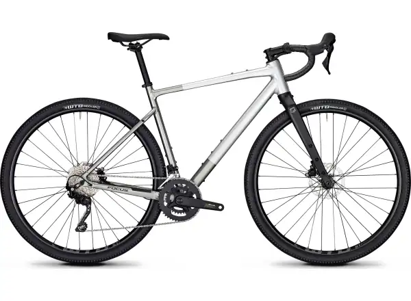 Focus Atlas 6,7 DI Gravelbike in Nepal-Silber glänzend/Stahlgrau glänzend